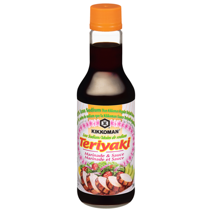 Kikkoman Less Sodium Teriyaki Marinade &amp; Sauce