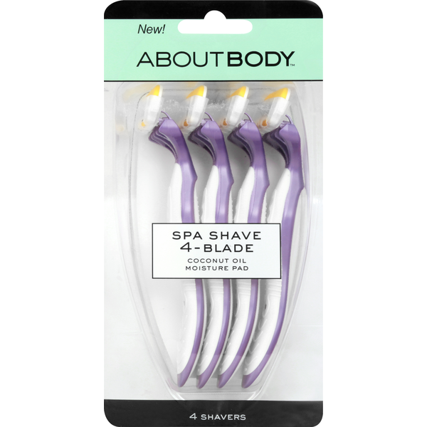 About Body Spa Shave, 4-Blade  DestGlow