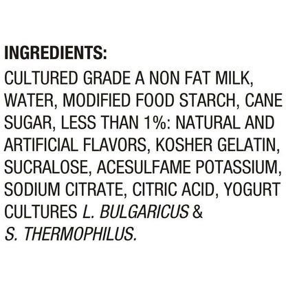 Dannon Light + Fit Original Vanilla Fat Free Yogurt