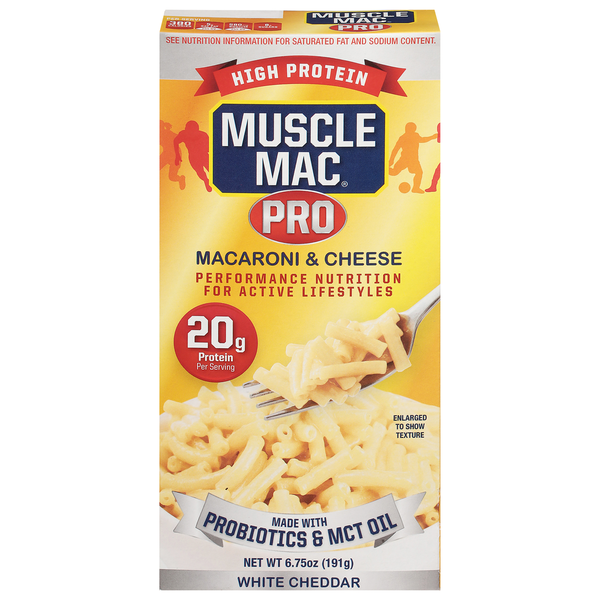 Muscle Mac Macaroni &amp; Cheese, Pro, High Protein  DestGlow