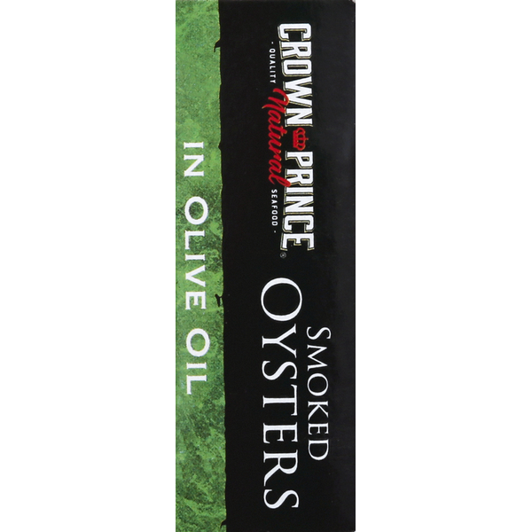 Crown Prince Oysters, Smoked