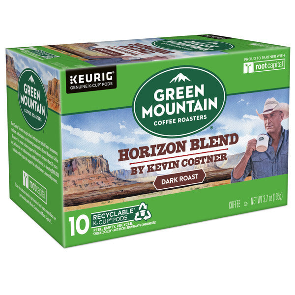 Green Mountain Coffee Roasters Horizon Blend Coffee by Kevin Costner K-Cup Pods