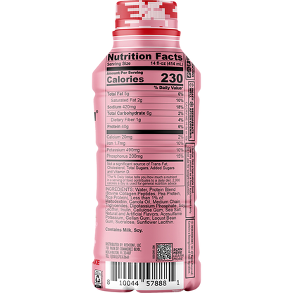REDCON1 Whole Food Protein Strawberry Shortcake Protein Shake  DestGlow