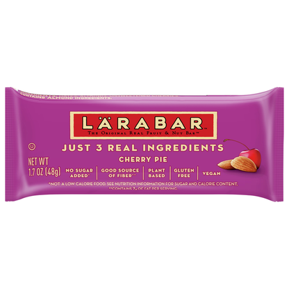 LÄRABAR Fruit &amp; Nut Bar, Cherry Pie  DestGlow