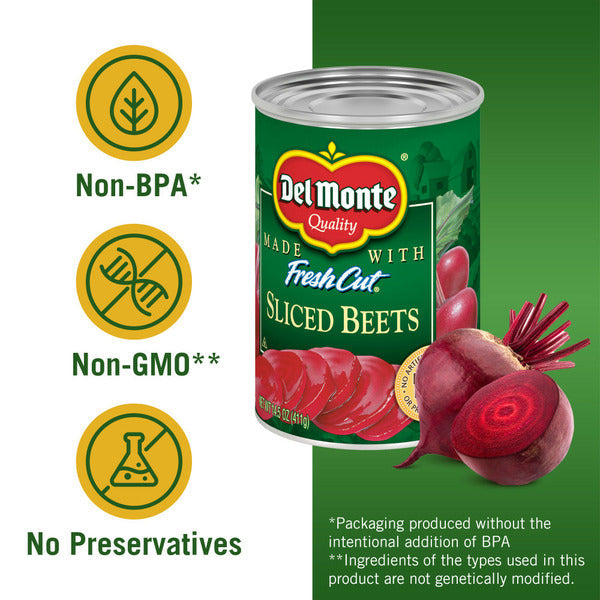 Del Monte Fresh Cut Sliced Beets  DestGlow