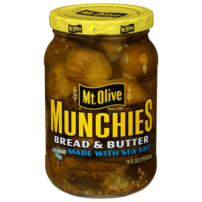 Mt. Olive Munchie Bread &amp; Butter Sweet Pickles