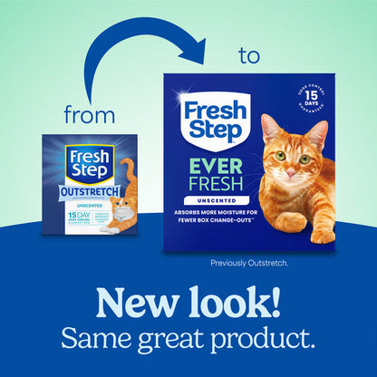 Fresh Step Ever Fresh Multi Cat Clumping Litter, Unscented