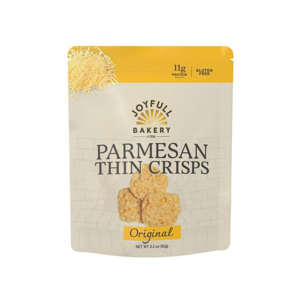 Joyfull Bakery Original Parmesan Thin Crisps  DestGlow