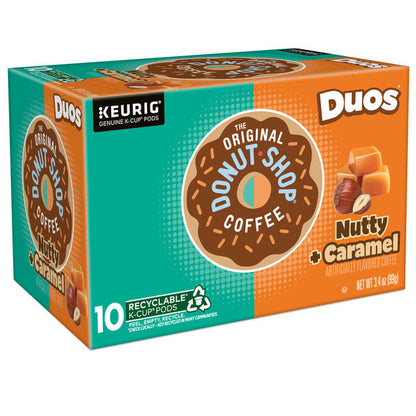 The Original Donut Shop Duos Nutty + Caramel K-Cup Pods