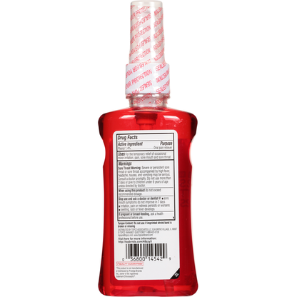 TopCare Sore Throat Spray, Sugar Free, Natural Cherry Flavor