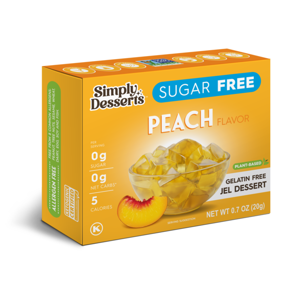 Simply Desserts Sugar Free Peach Jel  DestGlow