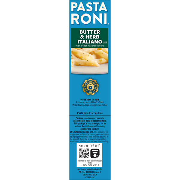 Pasta Roni Penne, Butter &amp; Herb Italiano Flavor