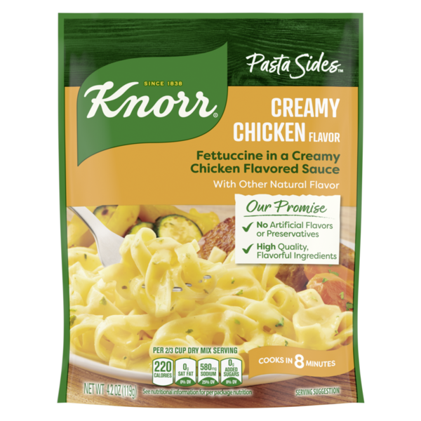 Knorr Pasta Sides Creamy Chicken  DestGlow