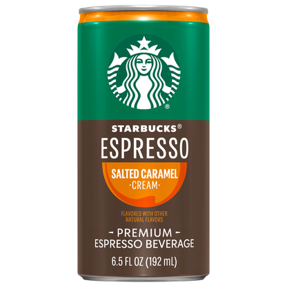 Starbucks Premium Salted Caramel Cream Espresso Beverage