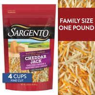 Sargento Natural Cheddar Jack Shredded Cheese, Fin...
️  DestGlow