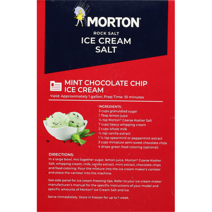 Morton Ice Cream Salt