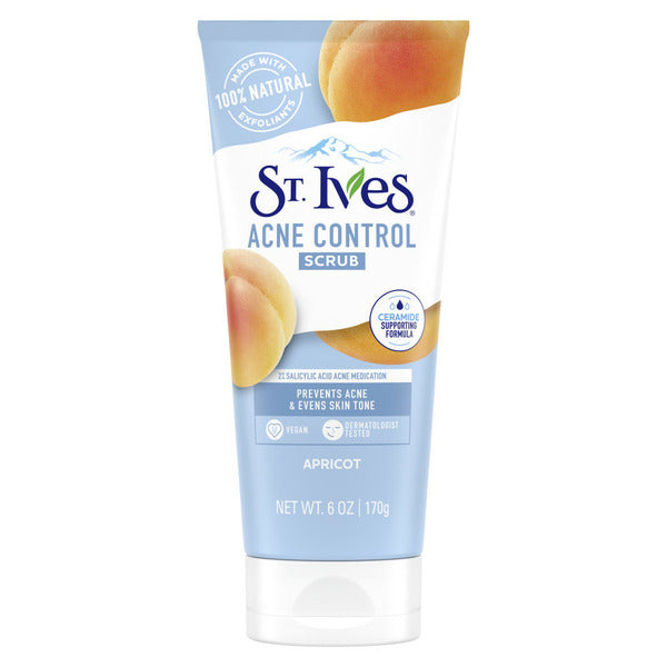 St. Ives Blemish Control Apricot Scrub  DestGlow
