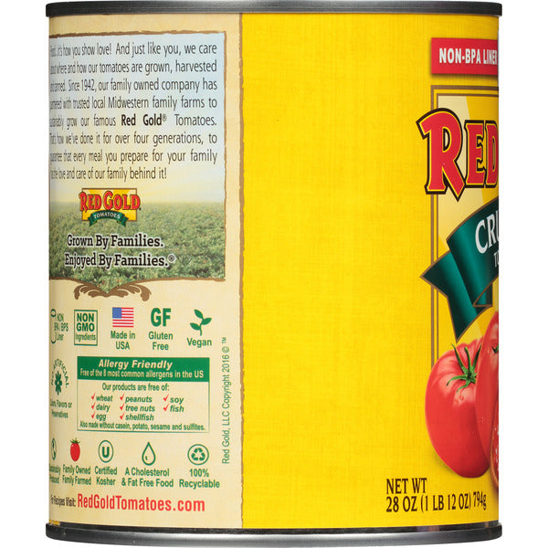Red Gold Crushed Tomatoes  DestGlow