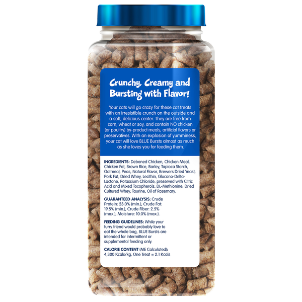 Blue Buffalo Bursts Crunchy Cat Treats, Chicken  DestGlow
