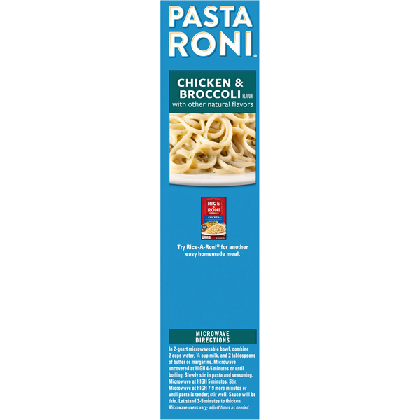 Pasta Roni Chicken &amp; Broccoli Flavor Linguine  DestGlow