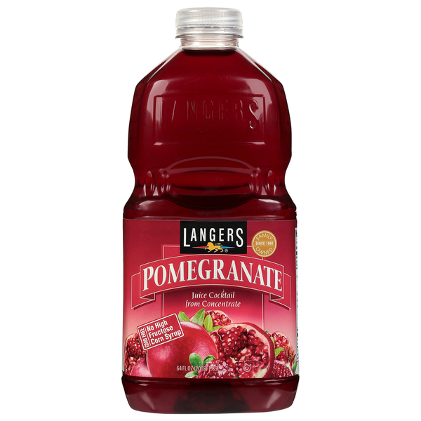 Langers Juice Cocktail, from Concentrate, Pomegranate  DestGlow