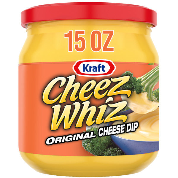 Kraft Heinz CHEEZ WHIZ Original Cheese Dip  DestGlow