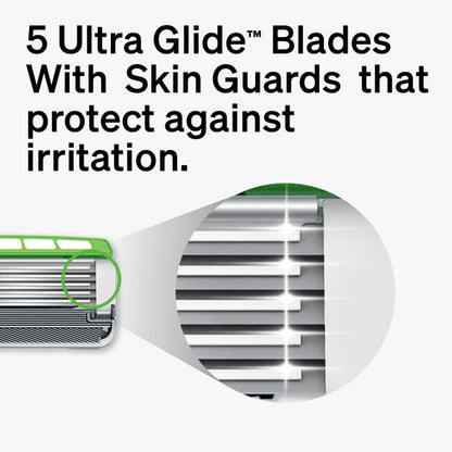 Schick Sensitive Razor, 1 Razor Handle with 3 Razor Refills