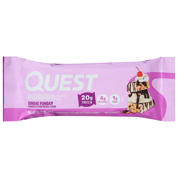 Quest Sundae Funday Protein Bar  DestGlow