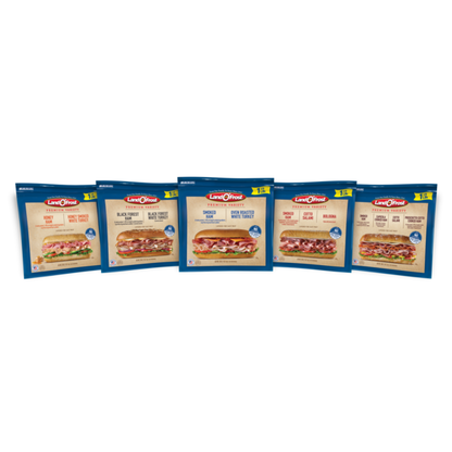 Land O’Frost Sub Sandwich Kit, Honey Ham &amp; Turkey, Vacuum Packed