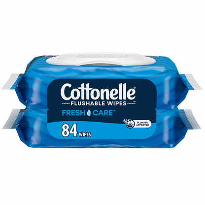 Cottonelle Fresh Care Flushable Wet Wipes  DestGlow