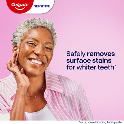 Colgate Sensitive Toothpaste for Teeth Whitening, Fresh Mint Gel