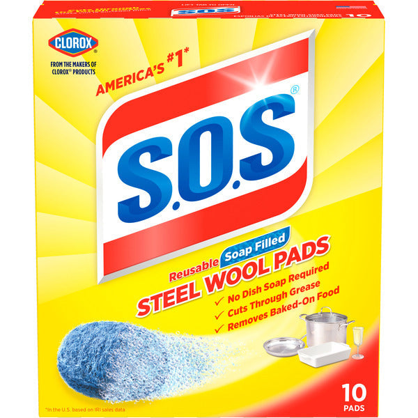 S.O.S. Steel Wool Soap Pads