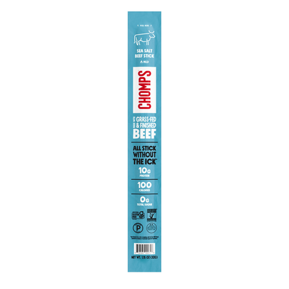 Chomps Grass-Fed Sea Salt Beef Stick