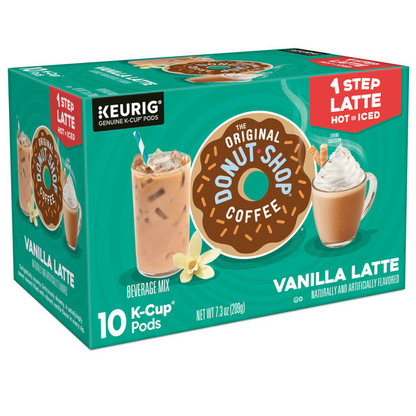 The Original Donut Shop One Step Vanilla Latte K-Cup Pods  DestGlow
