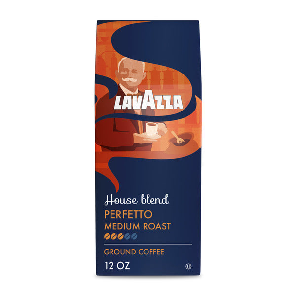 Lavazza Coffee, Ground, Medium Roast, House Blend Perfetto  DestGlow