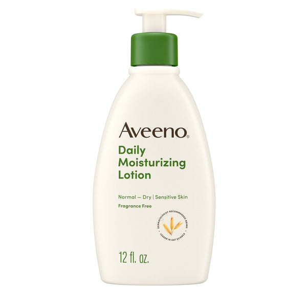 Aveeno Daily Moisturizing Body Lotion with Oat for Dry Skin, 12 fl. oz  DestGlow