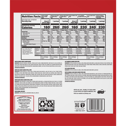 Frito Lay Assorted Snacks Variety