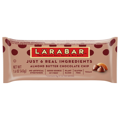 LÄRABAR Fruit &amp; Nut Bar, Almond Butter Chocolate Chip