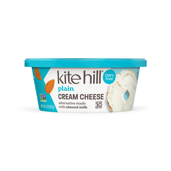 Kite Hill Dairy Free Cream Cheese, Plain