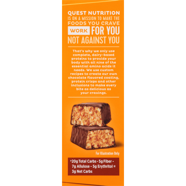 Quest Hero Protein Bar, Chocolate Peanut Butter Flavor, Crispy  DestGlow