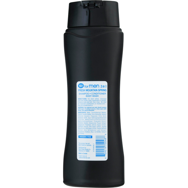 White Rain Shampoo + Conditioner + Body Wash, Fresh Mountain Spring  DestGlow