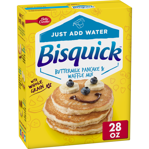 Betty Crocker Bisquick Buttermilk Pancake and Waffle Mix  DestGlow