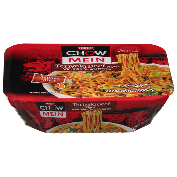 Nissin Teriyaki Beef Flavor Noodles  DestGlow