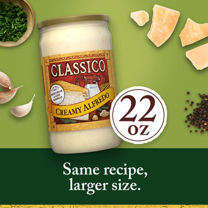 Classico Creamy Alfredo Pasta Sauce