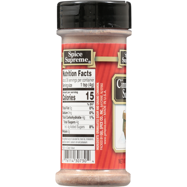 Spice Supreme Cinnamon Sugar  DestGlow