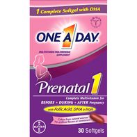 One A Day Multivitamin, Prenatal 1, Softgels️  DestGlow