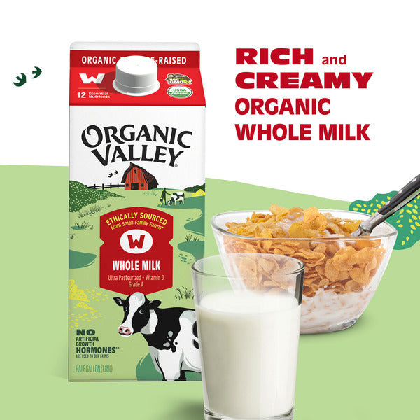 Organic Valley® Whole Milk  DestGlow