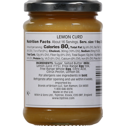 Wilkin &amp; Sons Limited Tiptree Lemon Curd