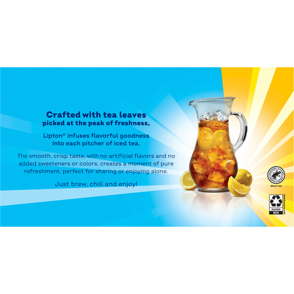 Lipton Iced Tea Family Size  DestGlow