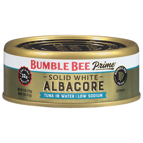 Bumble Bee Prime Fillet Very Low Sodium Solid White Albacore in Water  DestGlow